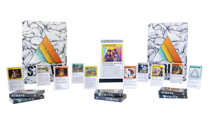 Strive Bundle: Activity Cards for Children & Teens + 52-Week Personal Growth Flip Book